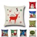 Christmas Series Pillow Case Cotton Linen Pillow Cushion Cover Throw Home Decor   173458083720